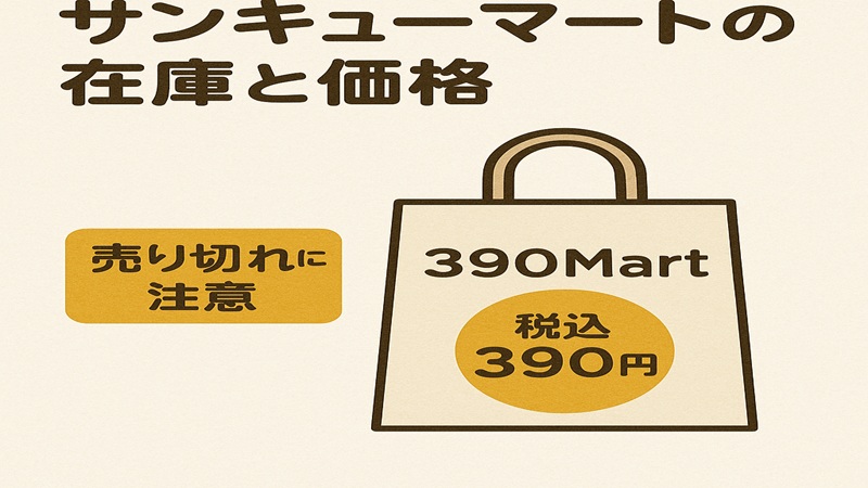 サンキューマートの在庫と価格