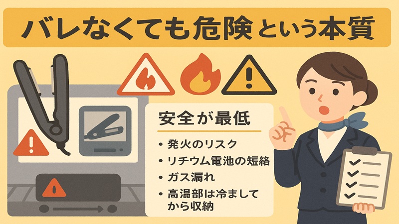 バレなくても危険という本質