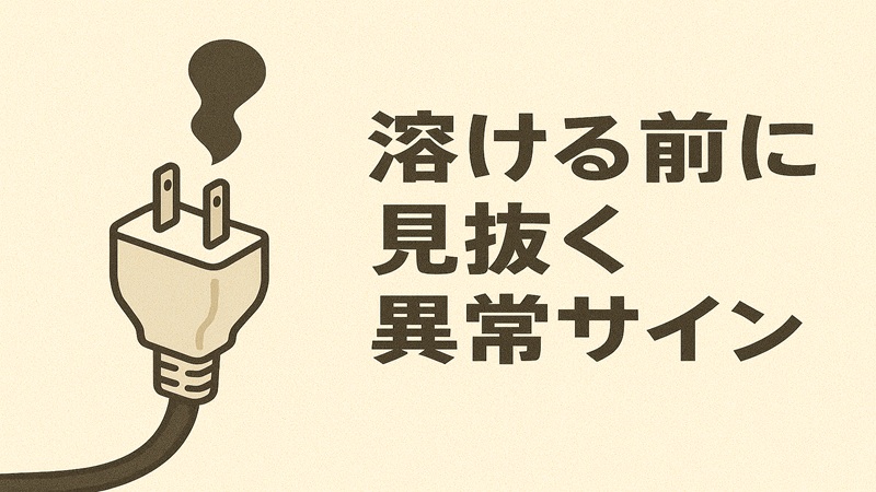 溶ける前に見抜く異常サイン