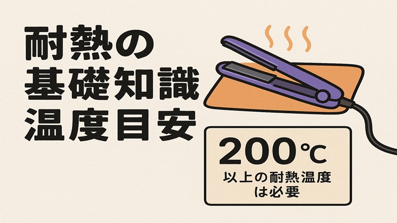 耐熱の基礎知識と温度目安