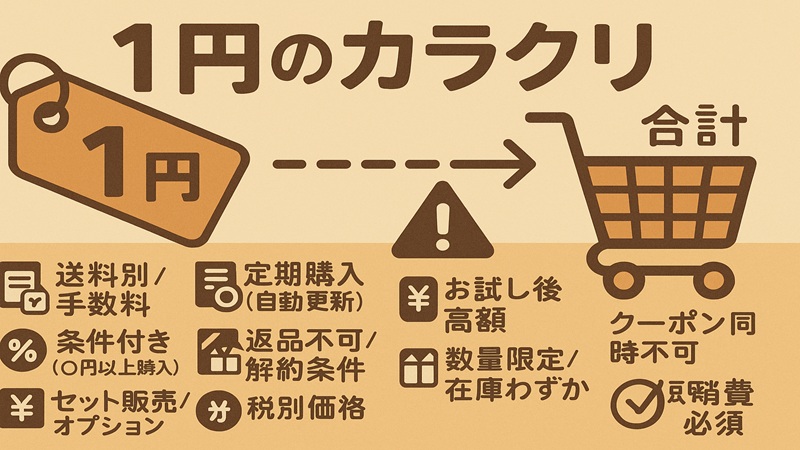 1円表記のからくり