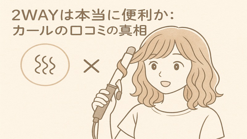 2WAYは本当に便利か：カールの口コミの真相