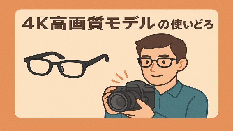 4K高画質モデルの使いどころ