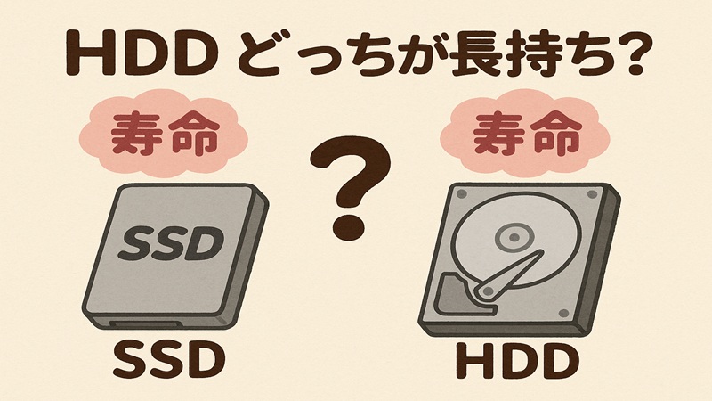 HDDどっちが長持ち