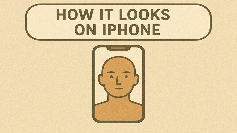 Iphoneでの見え方