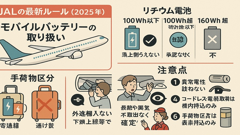 JALの最新ルールと注意点