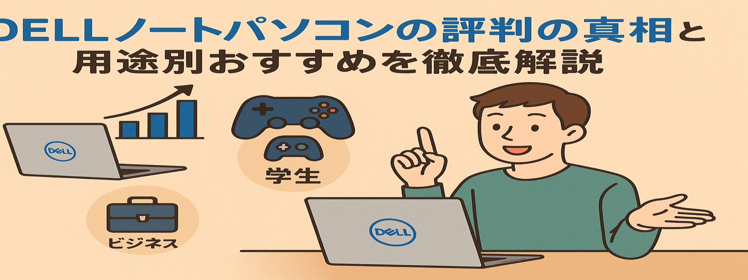 dellノートパソコンの評判の真相と用途別おすすめを徹底解説