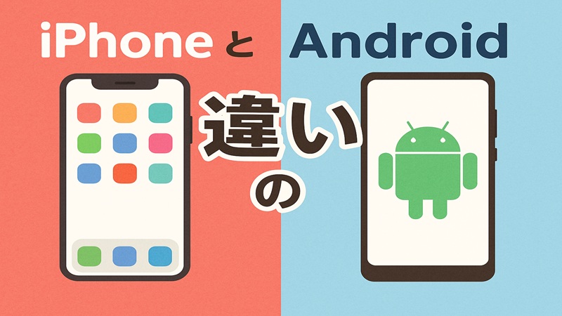 iphoneとAndroidの違い