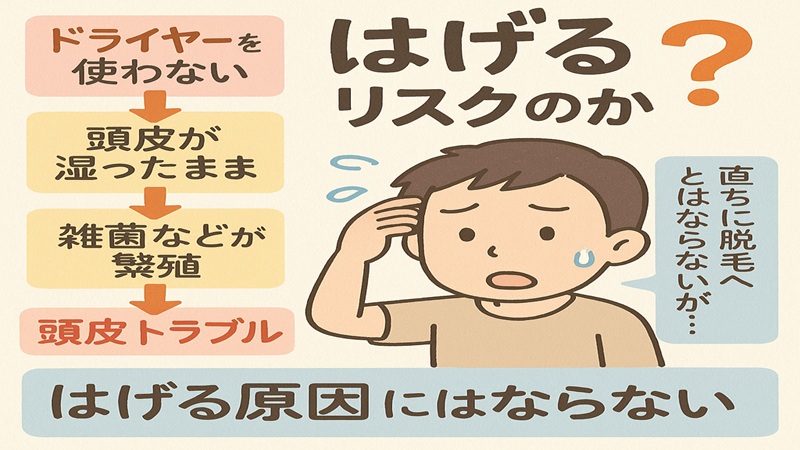 はげるリスクはあるのか