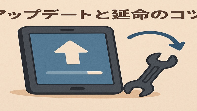 アップデートと延命のコツ