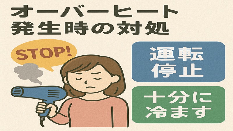 オーバーヒート発生時