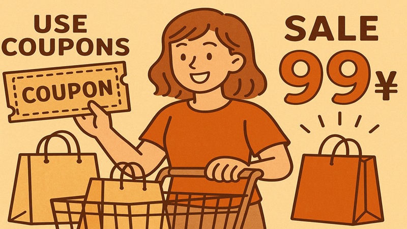 クーポン活用とセール99円