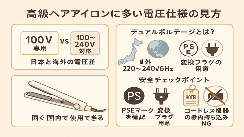 リファの電圧対応は？