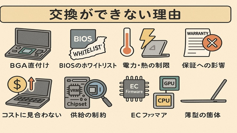 交換ができない理由まとめ