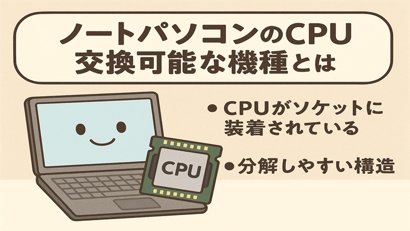 交換可能な機種の見分け方の画像