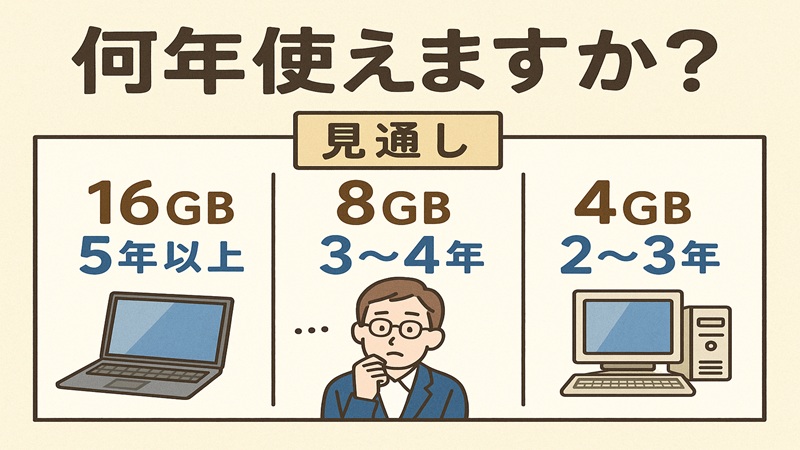 何年使えますか