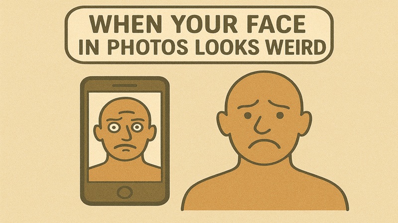 写る自分の顔が気持ち悪い時