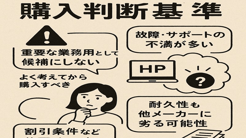 危険性とやめとけの意見。購入判断基準