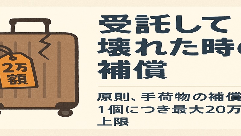 受託して壊れた時の補償