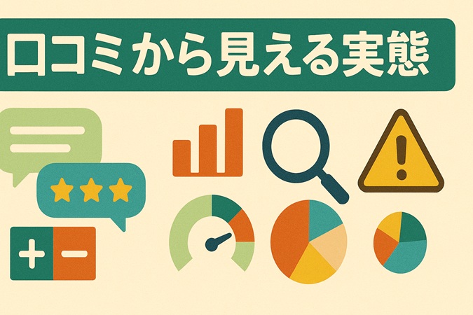 口コミから見える実態