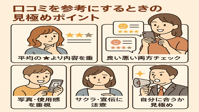 口コミから見る評判