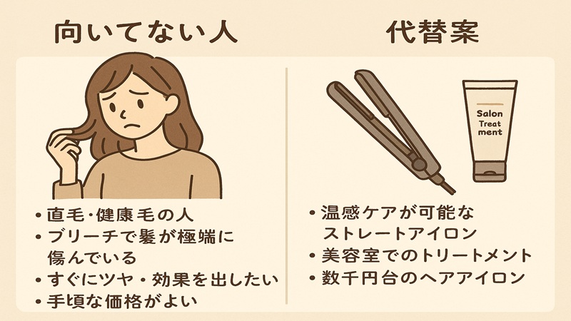 向いてない人と代替案