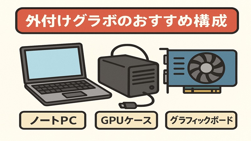 外付けグラボのおすすめ構成