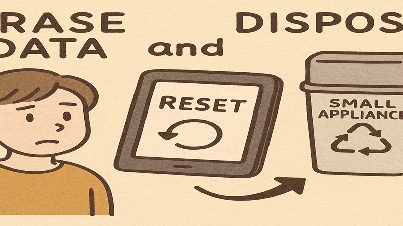 廃棄と初期化データ消去の勘所