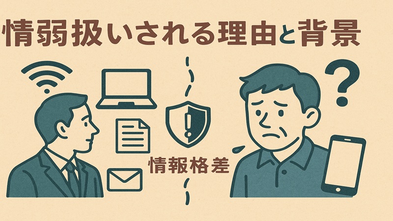 情弱扱いされる理由と背景