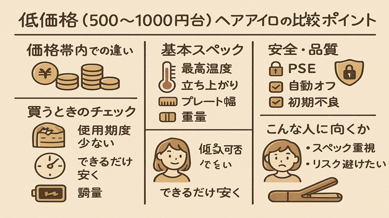 情熱価格の500円〜1000円台比較
