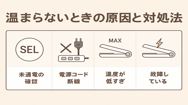 温まらないときの原因と対処法
