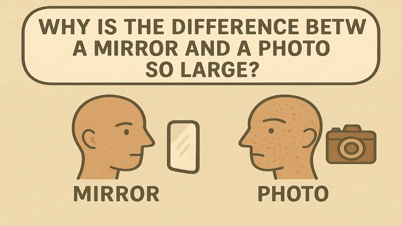 鏡と写真の差が違いすぎる理由