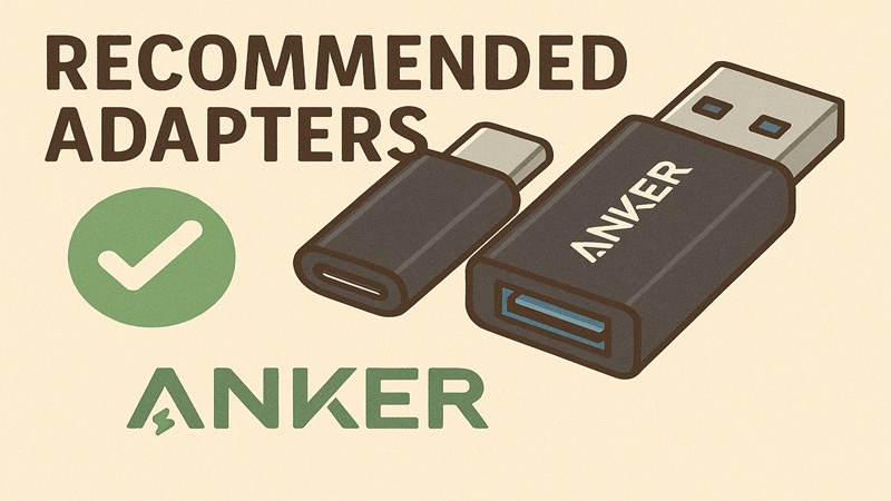 Ankerなどおすすめ変換アダプタ