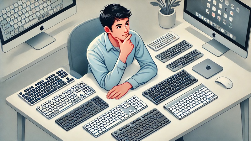 Mac miniのkeyboardの選び方と準備