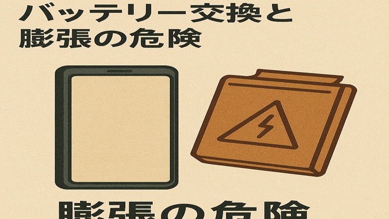 Pixel 7aのバッテリー交換と膨張の危険