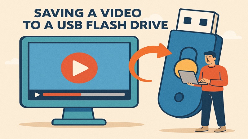 USBメモリに動画を保存する基本