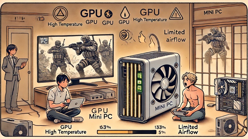 【ゲーミング】ミニPCのデメリットを先に知る