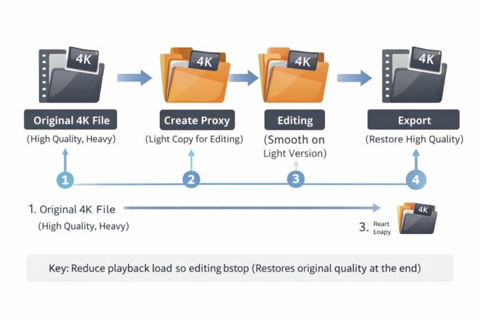 【画像挿入ポイント】プロキシ（オリジナル⇄プロキシ）の切り替えイメージ（図解スクショ）