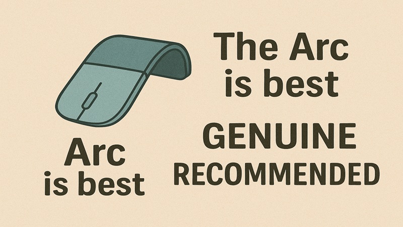 アークはやっぱり純正がおすすめ