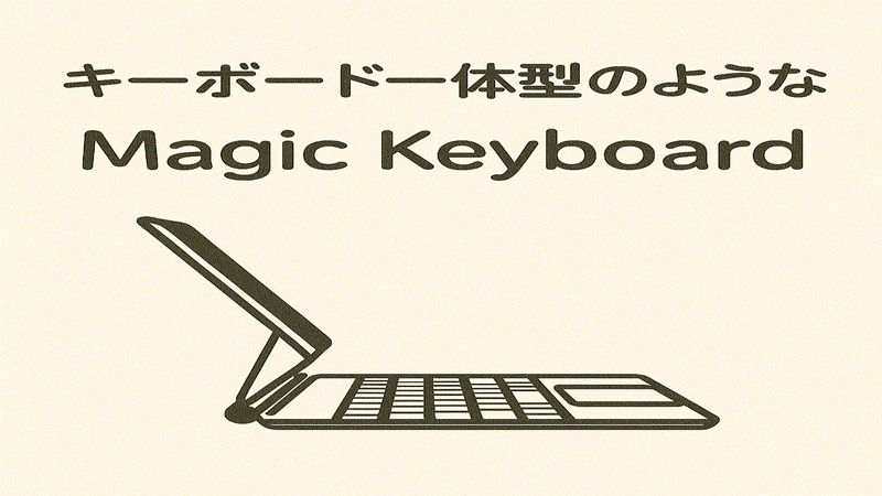 キーボード一体型のようなMagic Keyboard