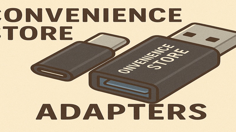 ダイソーなど100均変換アダプタ事情