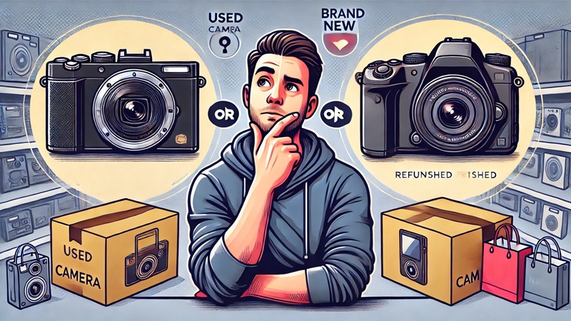 デジカメの中古はやめたほうがいい。代替案の提案