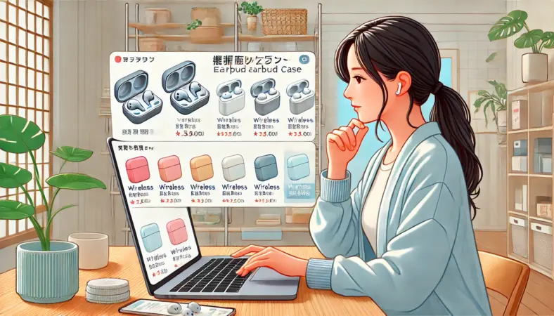 ワイヤレスのケースだけ買う手順