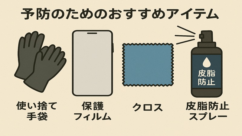 予防のためのおすすめのアイテム紹介