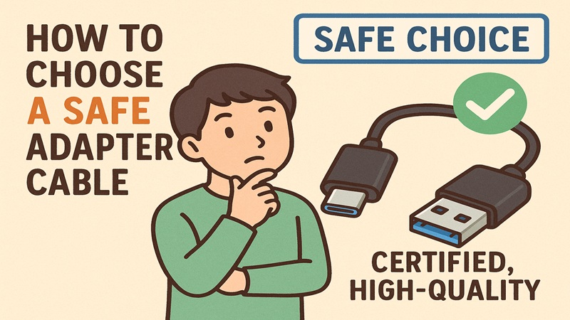 安全な変換ケーブルの選び方