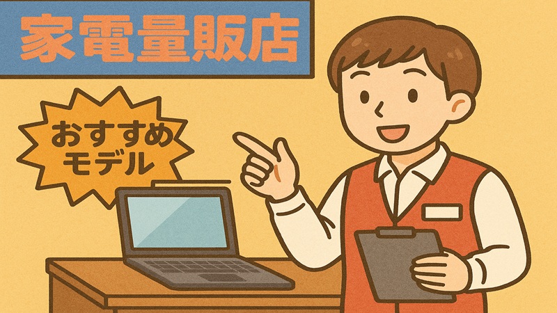 家電量販店のおすすめモデル