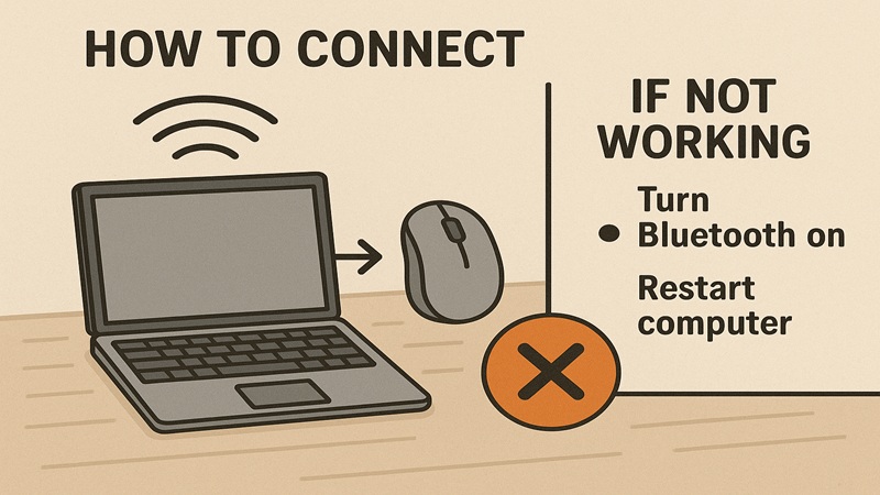 無線での繋ぎ方と反応しない時