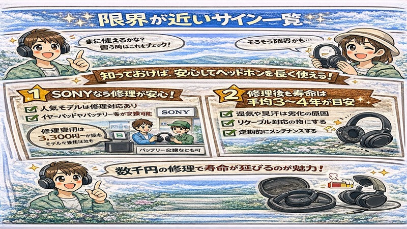 限界が近いサイン一覧