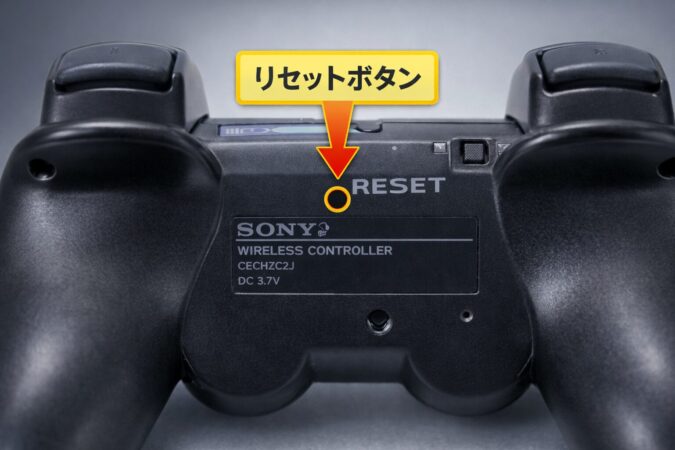 リセットボタンの位置