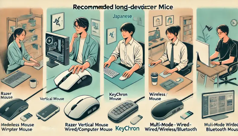 寿命が長いマウスは？PCと選び方